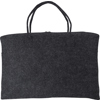 RPET felt duffle bag in Dark Grey