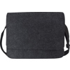 RPET felt laptop backpack in Dark Grey