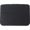 RPET felt laptop pouch in Dark Grey