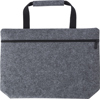 RPET felt document bag in Grey