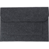 RPET felt document bag in Dark Grey