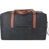 RPET felt travel bag in Grey