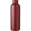 The Alasia - Recycled stainless steel double walled bottle (500ml) in Burgundy