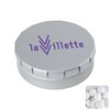 Click tin with dextrose mints in Light Grey