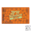 Mint card with sugar free mints in Orange