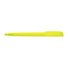 JAG Twist action frosted plastic ballpen in Yellow