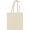 Cotton shopper bag in Brown