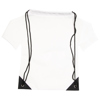 Nylon backpack T-shirt in White