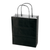 Paper bag (180 x 220 x 80mm) in Black