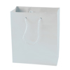 Matt paper bag (160 x 190 x 80 mm) in White