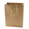 Matt paper bag (220 x 290 x 100mm) in Gold