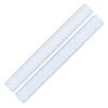 Ultra thin scale ruler (30cm) in White