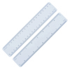 Ultra thin scale ruler (20cm) in White
