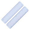 Ultra thin scale ruler (15cm) in White