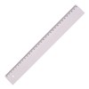 Plastic ruler (30cm) in White