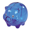 Piggy bank in Blue