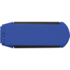 Foldable hair brush in Blue