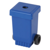 Waste bin sharpener with wheels in Blue