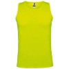 Andre kids sports vest in Fluor Yellow