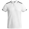 Tamil short sleeve kids sports polo in White