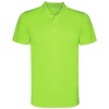 Monzha short sleeve kids sports polo in Lime / Green Lime