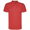 Monzha short sleeve kids sports polo in Red