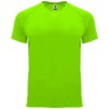 Bahrain short sleeve kids sports t-shirt in Fluor Green
