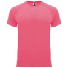 Bahrain short sleeve kids sports t-shirt in Fluor Lady Pink