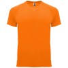 Bahrain short sleeve kids sports t-shirt in Fluor Orange