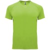 Bahrain short sleeve kids sports t-shirt in Lime / Green Lime