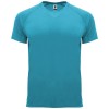 Bahrain short sleeve kids sports t-shirt in Turquois