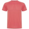 Montecarlo short sleeve kids sports t-shirt in Fluor Coral