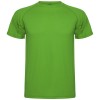 Montecarlo short sleeve kids sports t-shirt in Green Fern