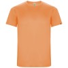 Imola short sleeve kids sports t-shirt in Fluor Orange
