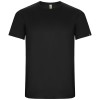 Imola short sleeve kids sports t-shirt in Solid Black