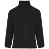 Artic kids full zip fleece jacket in Solid Black