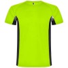 Shanghai short sleeve kids sports t-shirt in Fluor Green