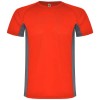 Shanghai short sleeve kids sports t-shirt in Red