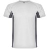 Shanghai short sleeve kids sports t-shirt in White