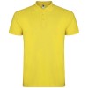 Star short sleeve kids polo in Yellow