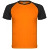 Indianapolis short sleeve kids sports t-shirt in Fluor Orange