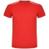 Detroit short sleeve kids sports t-shirt in Red