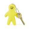 Small Person Stress Keyring in Yellow