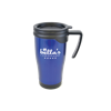 Branded Dali Colour Stainless Steel Travel Mug in blue