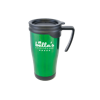 Branded Dali Colour Stainless Steel Travel Mug in green