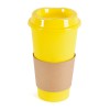 Café 500ml Take Out Mug in Yellow