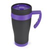 Oregon Black 400ml Travel Mug in Purple