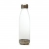 REVIVE 650ml PROMOTIONAL RPET AND RECYLCED STAINLESS STEEL DRINKS BOTTLE in Transparent