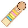 Bamboo Sticky Note Bookmark in Natural