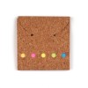 Devon Cork Cover Sticky Note and Flag Set in Natural